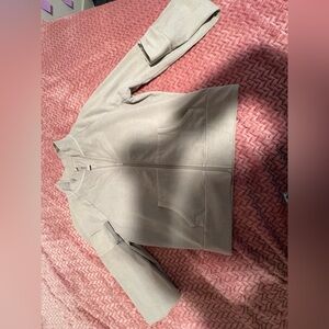 Light Gray Long Sleeve Top